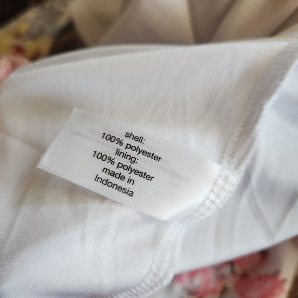 Lane Bryant Tiered Maxi Dress Size 18 Adjust Straps Long Floral Spring Wedding - Picture 10 of 13